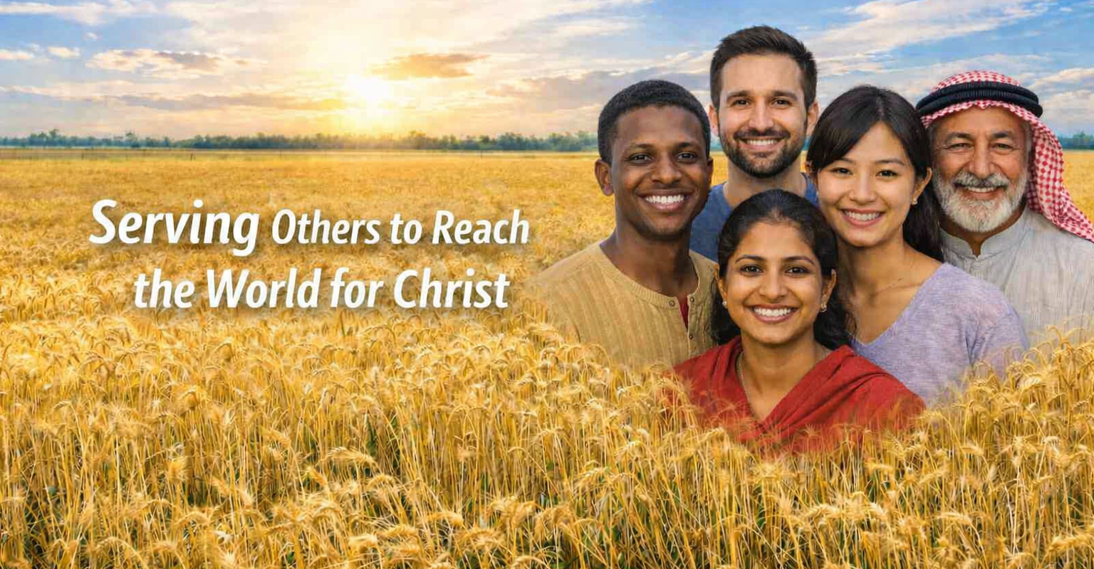 Serving others to reach the world for Christ