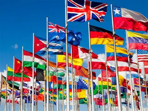 Flags of the nations where Heartland missionaries serve
